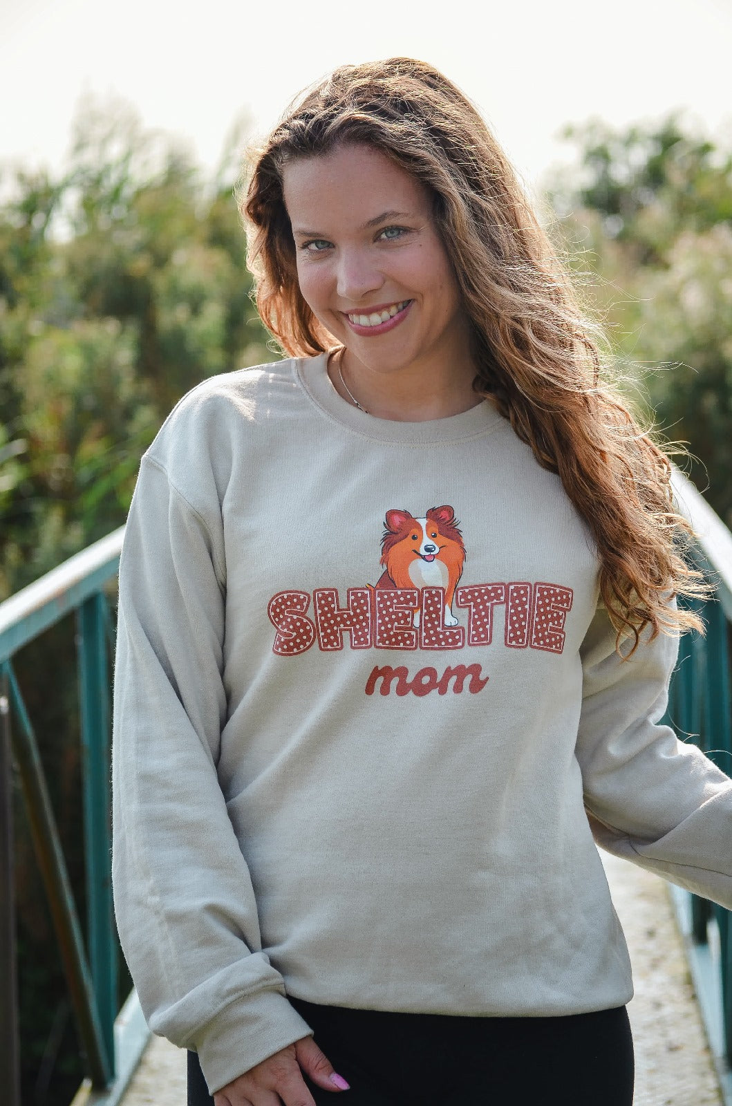 Unisex Sweatshirt Sheltie Mom Sable