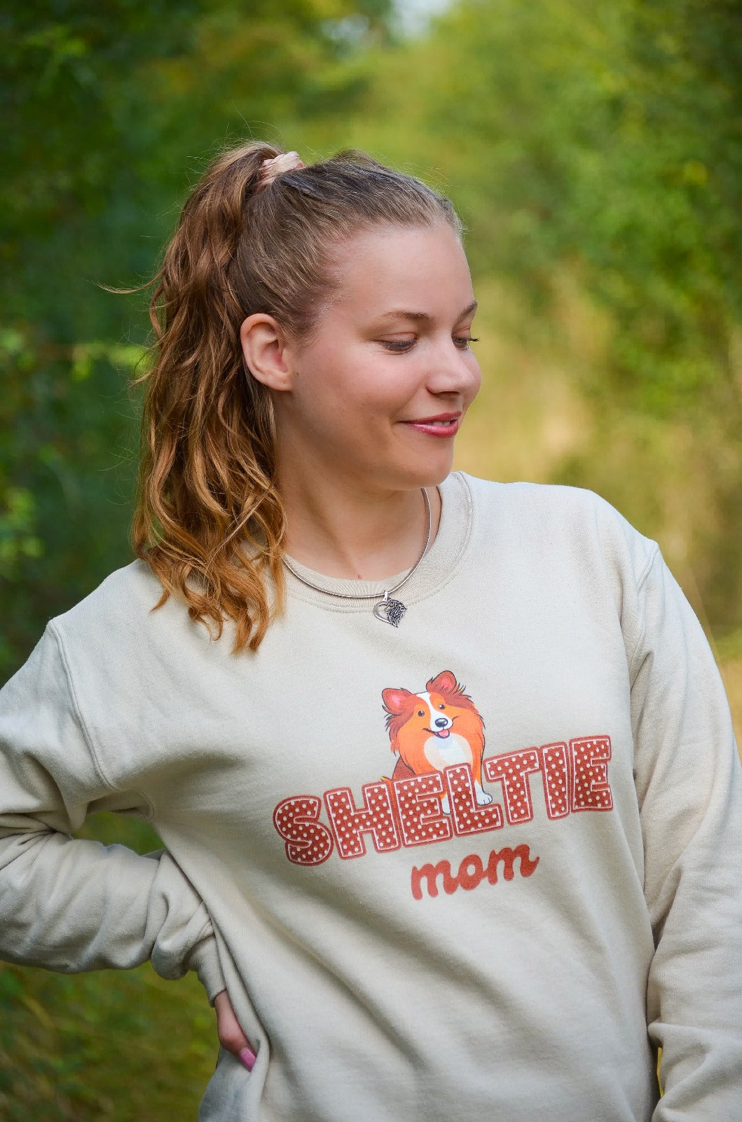 Unisex Sweatshirt Sheltie Mom Sable