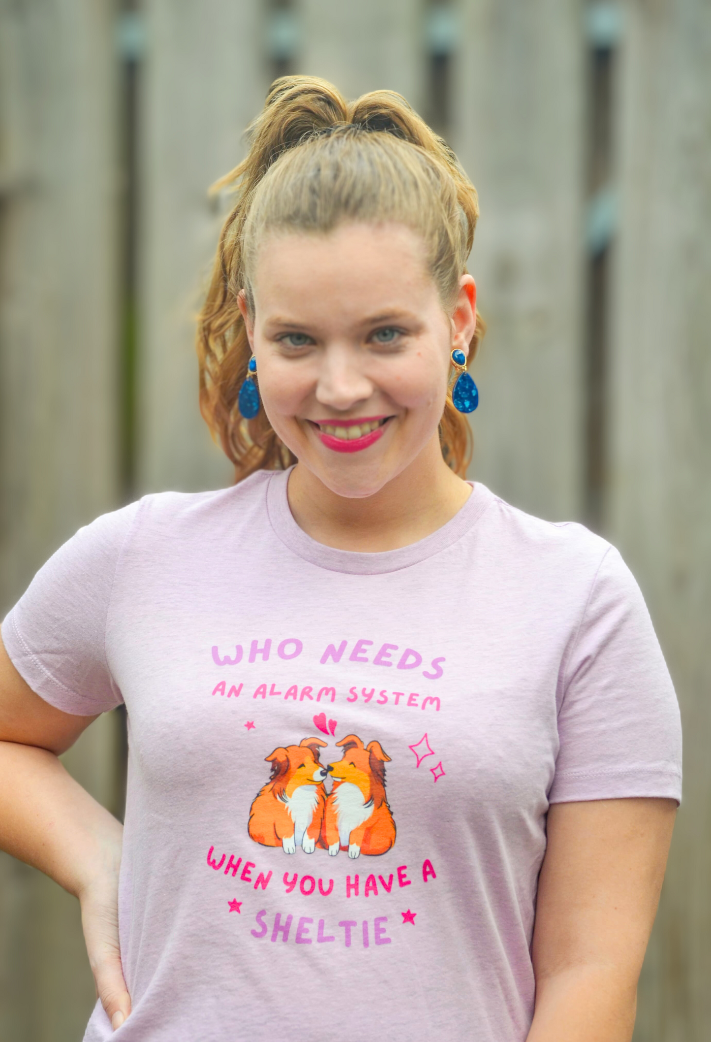 Women's T-Shirt Sheltie Connect