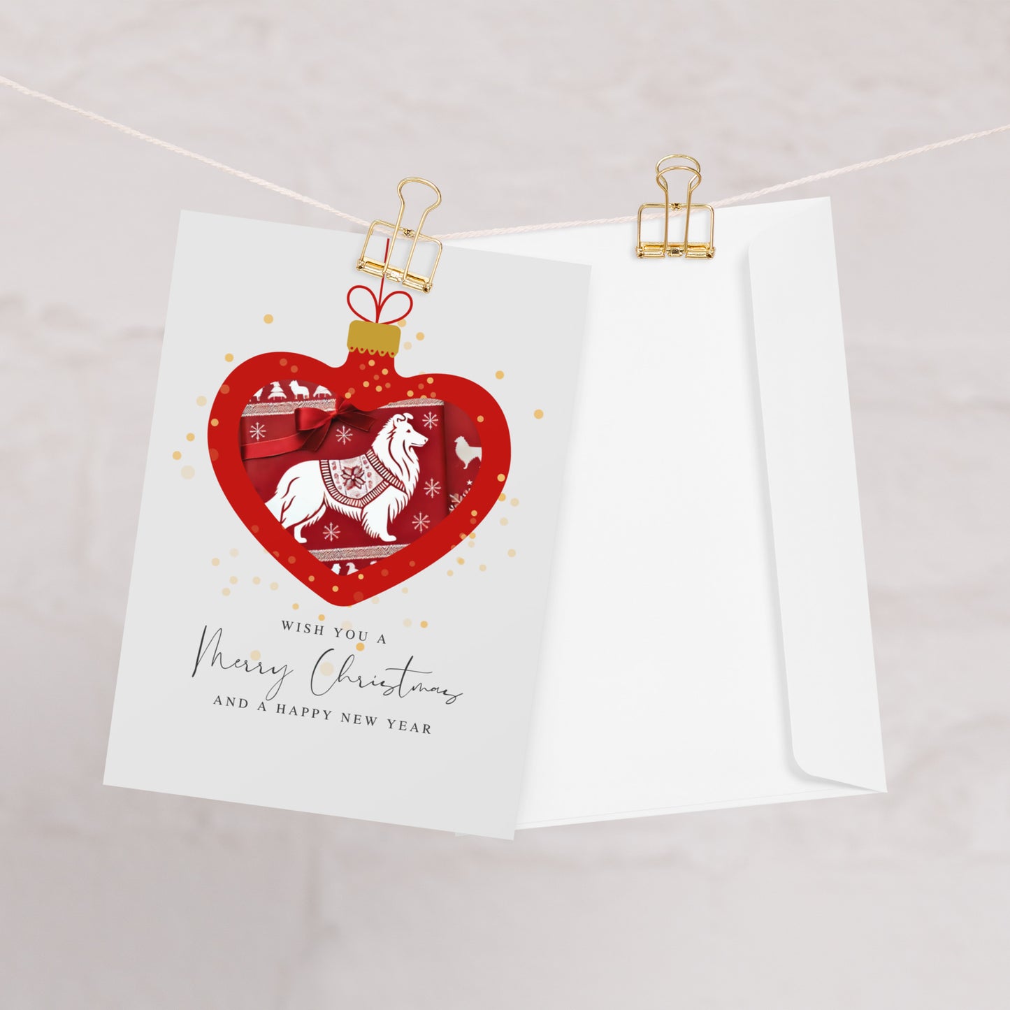 Merry Christmas Card - Sheltie Connect