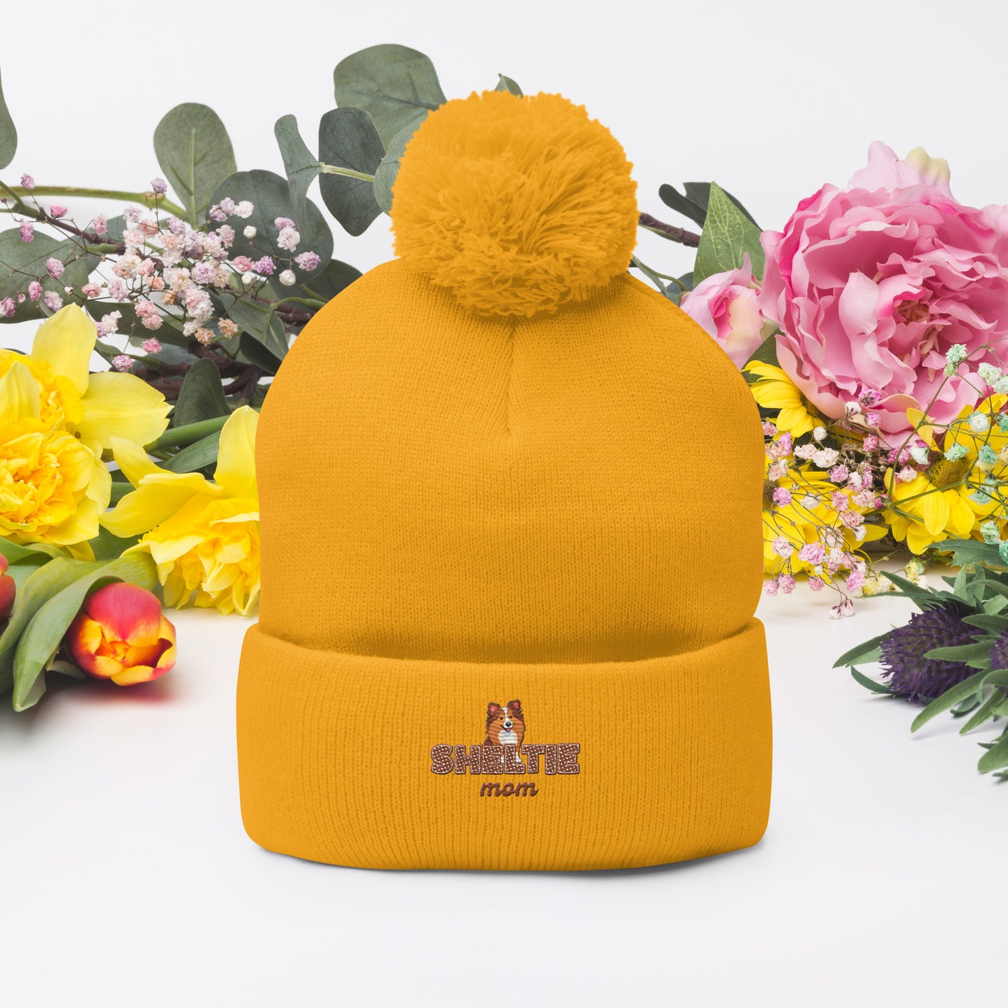 Pom-Pom Beanie Sable