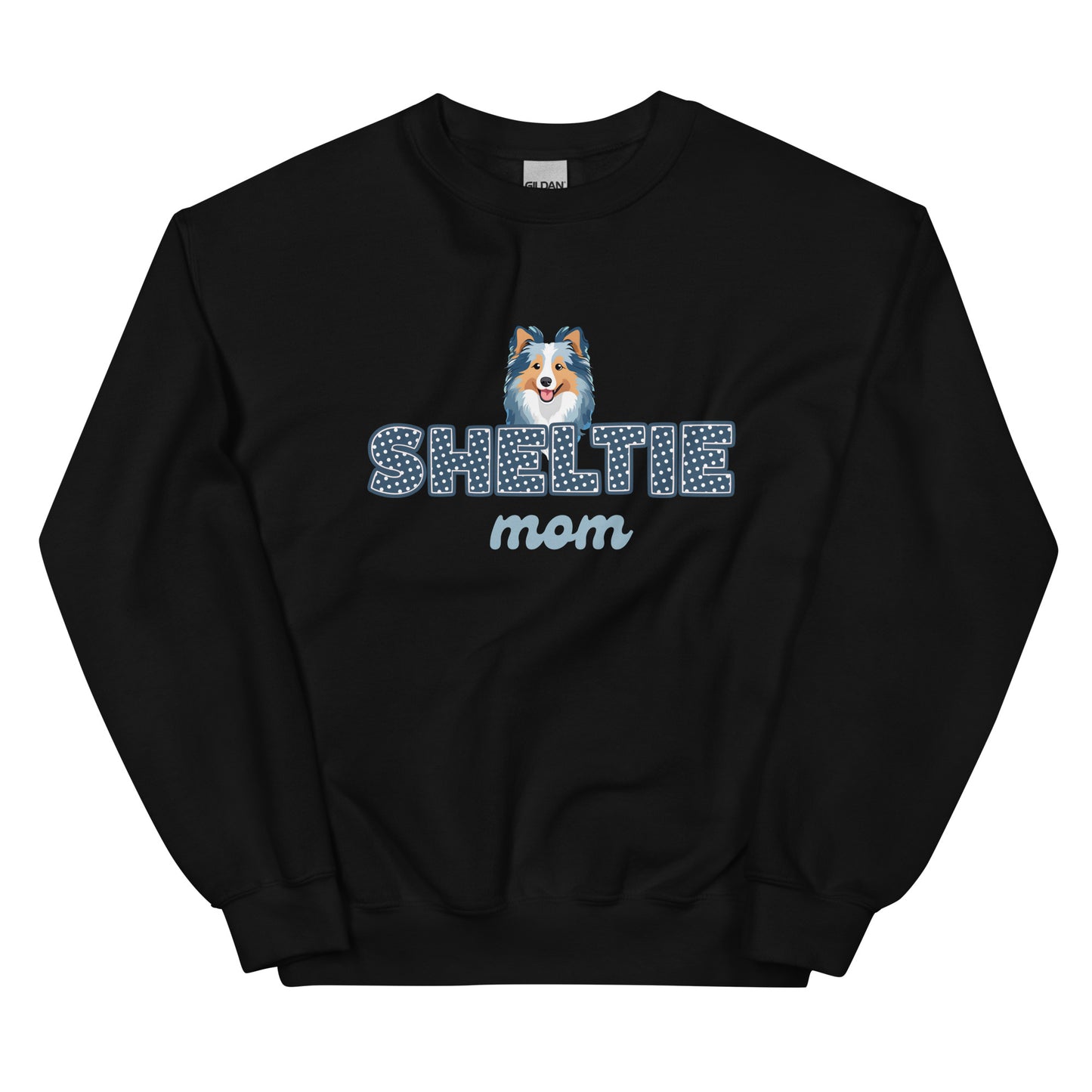Unisex Sweatshirt Sheltie Mom Blue Merle