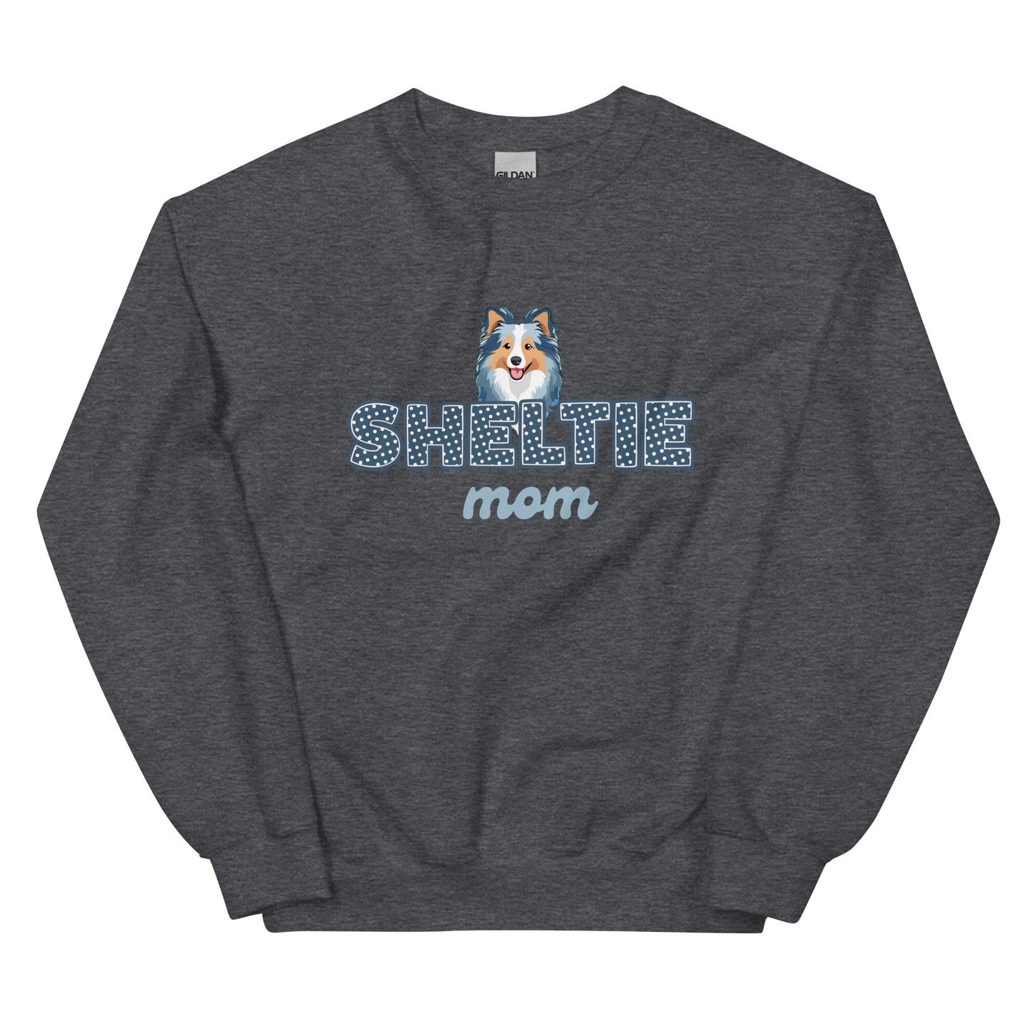 Unisex Sweatshirt Sheltie Mom Blue Merle