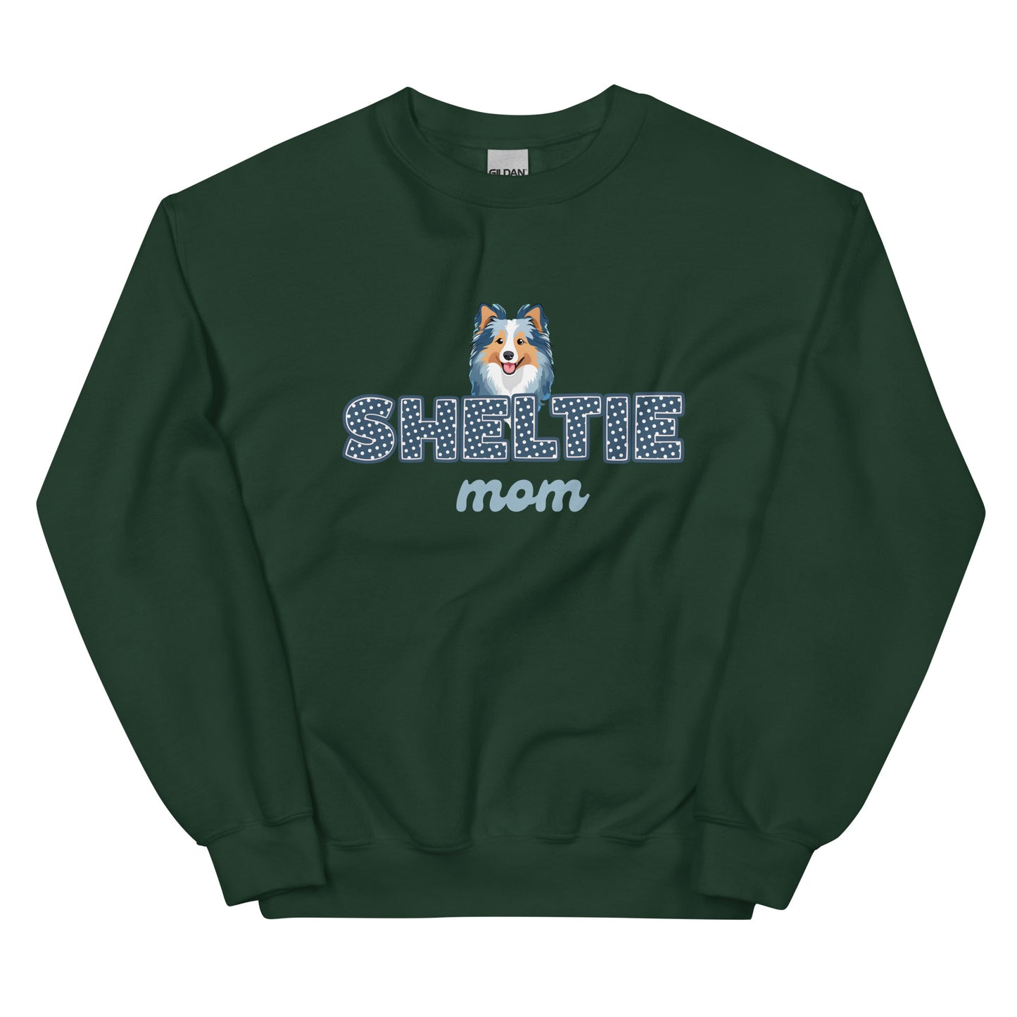 Unisex Sweatshirt Sheltie Mom Blue Merle