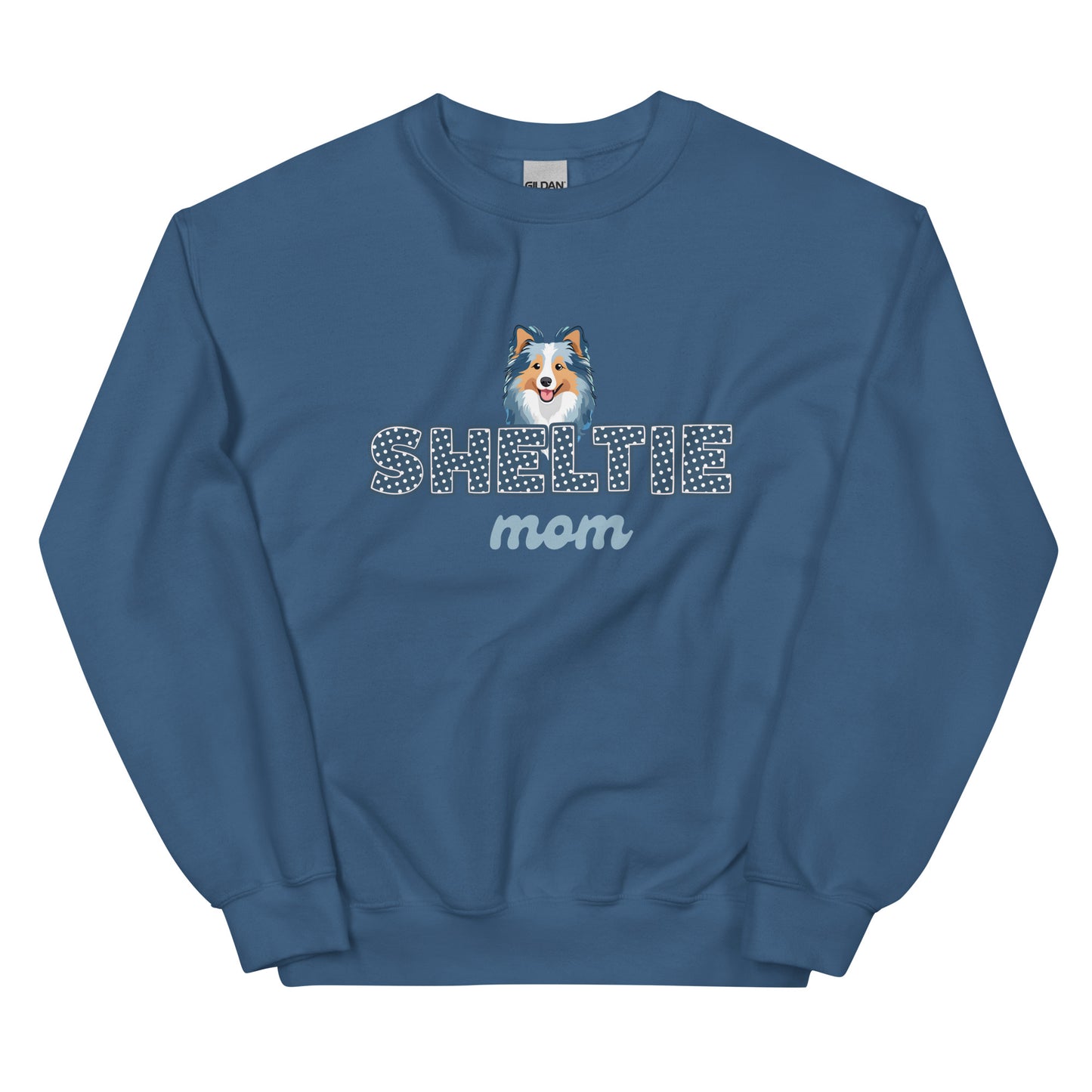 Unisex Sweatshirt Sheltie Mom Blue Merle
