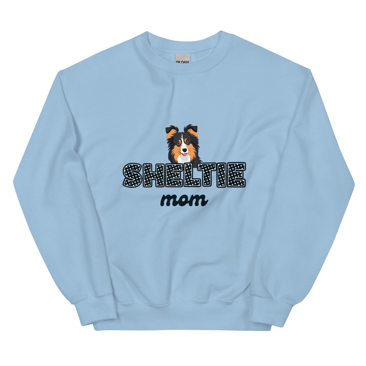 Unisex Sweatshirt Sheltie Mom Tricolor