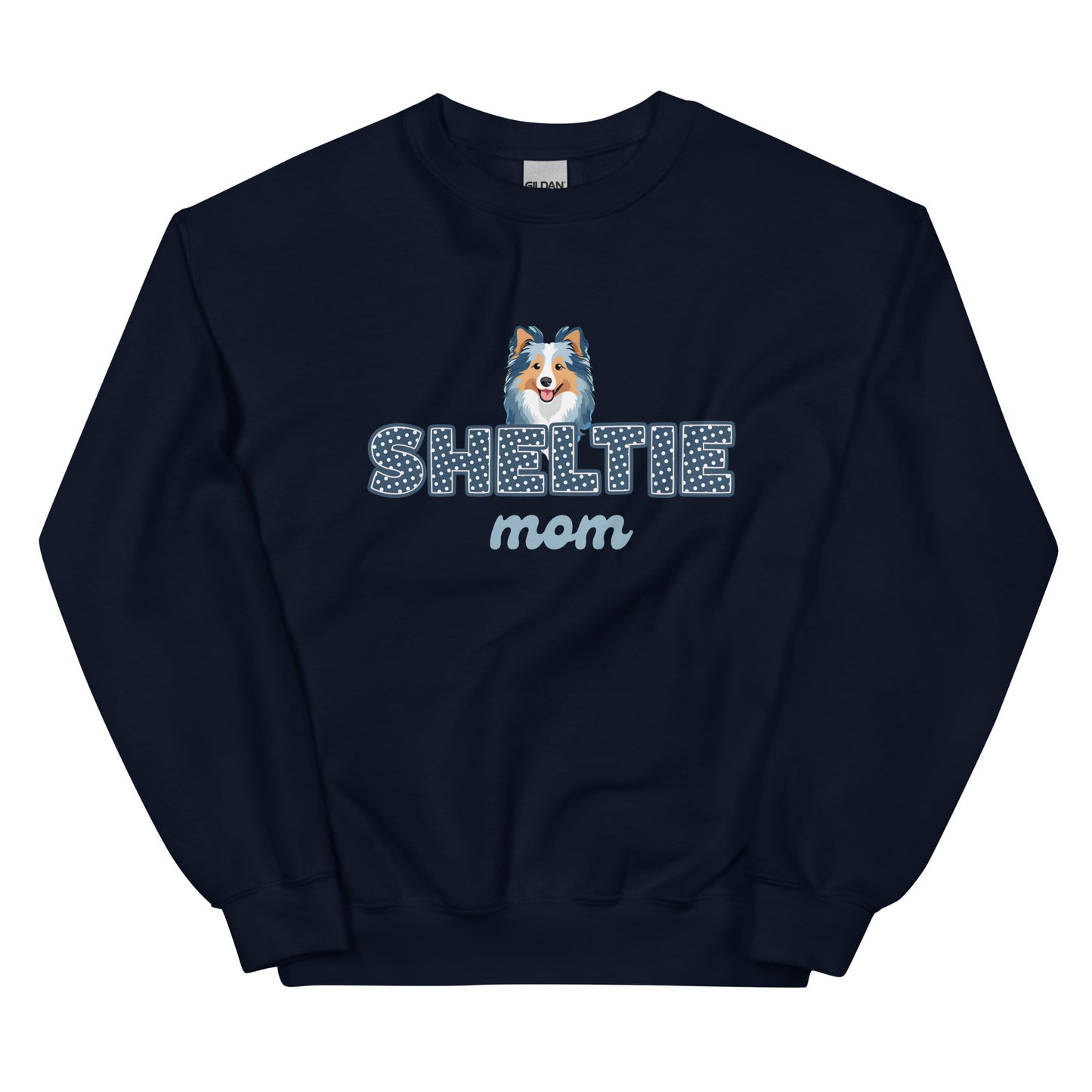 Unisex Sweatshirt Sheltie Mom Blue Merle
