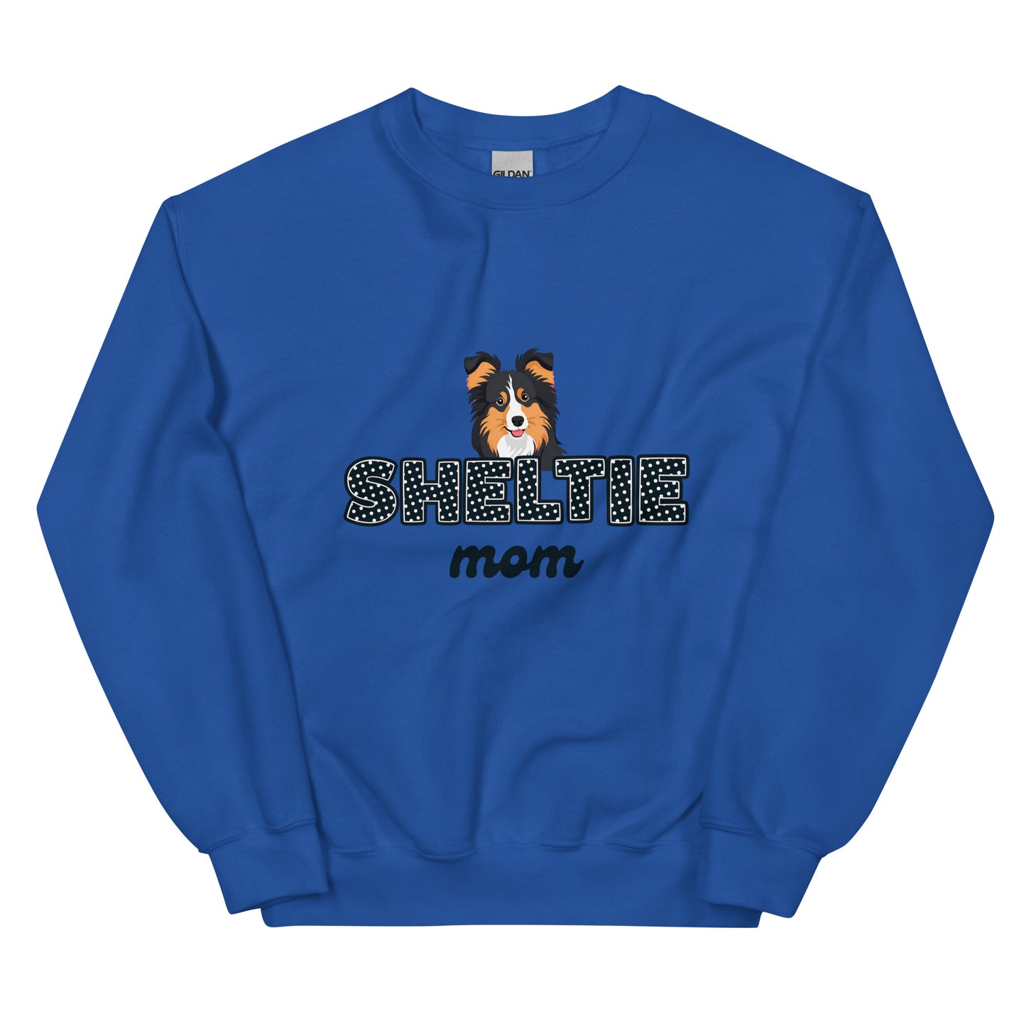 Unisex Sweatshirt Sheltie Mom Tricolor