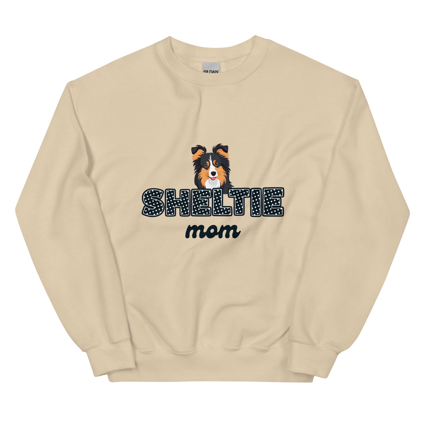 Unisex Sweatshirt Sheltie Mom Tricolor