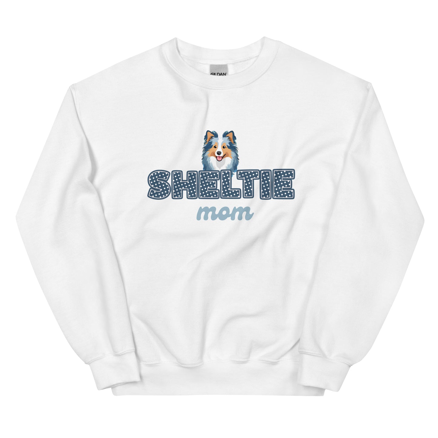 Unisex Sweatshirt Sheltie Mom Blue Merle