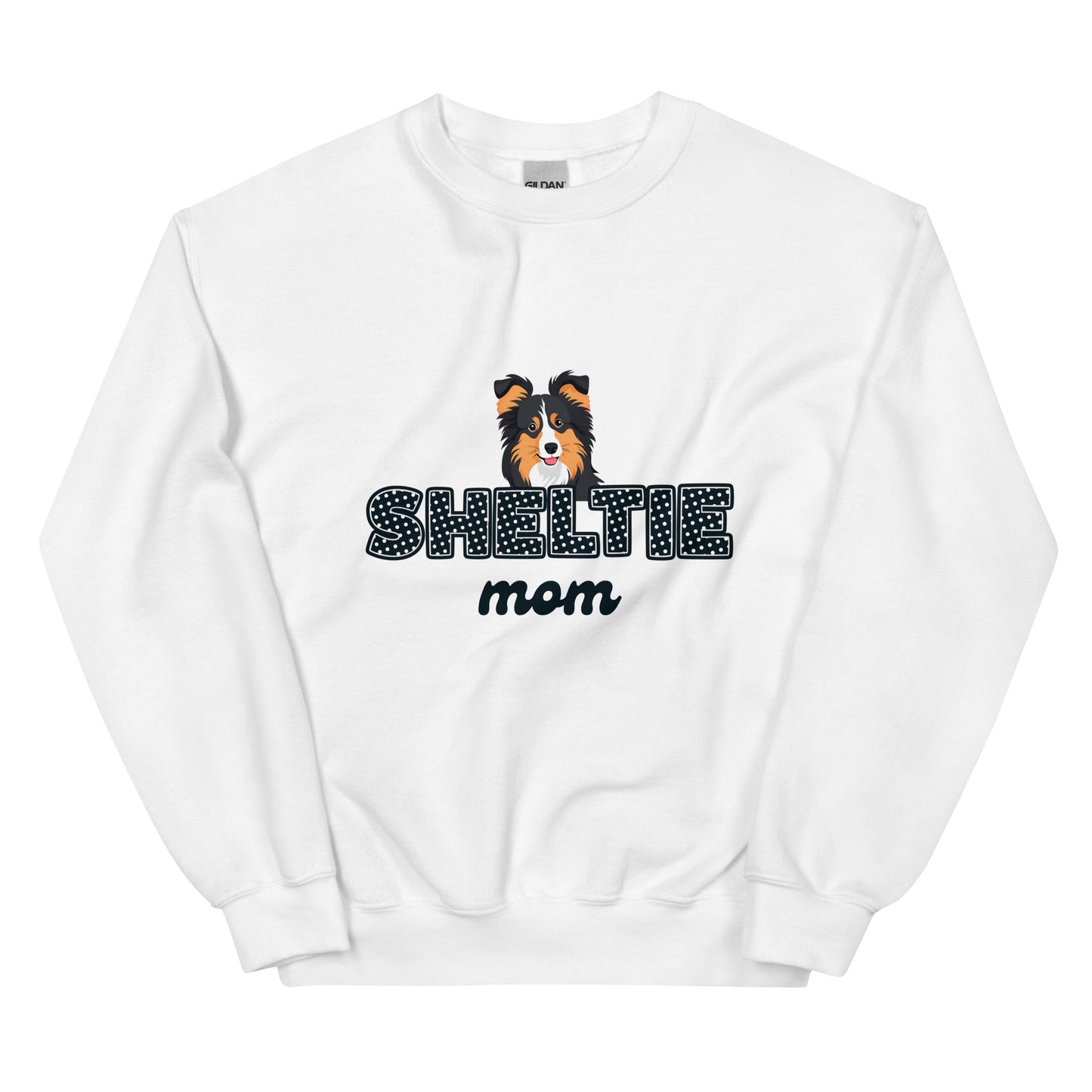 Unisex Sweatshirt Sheltie Mom Tricolor