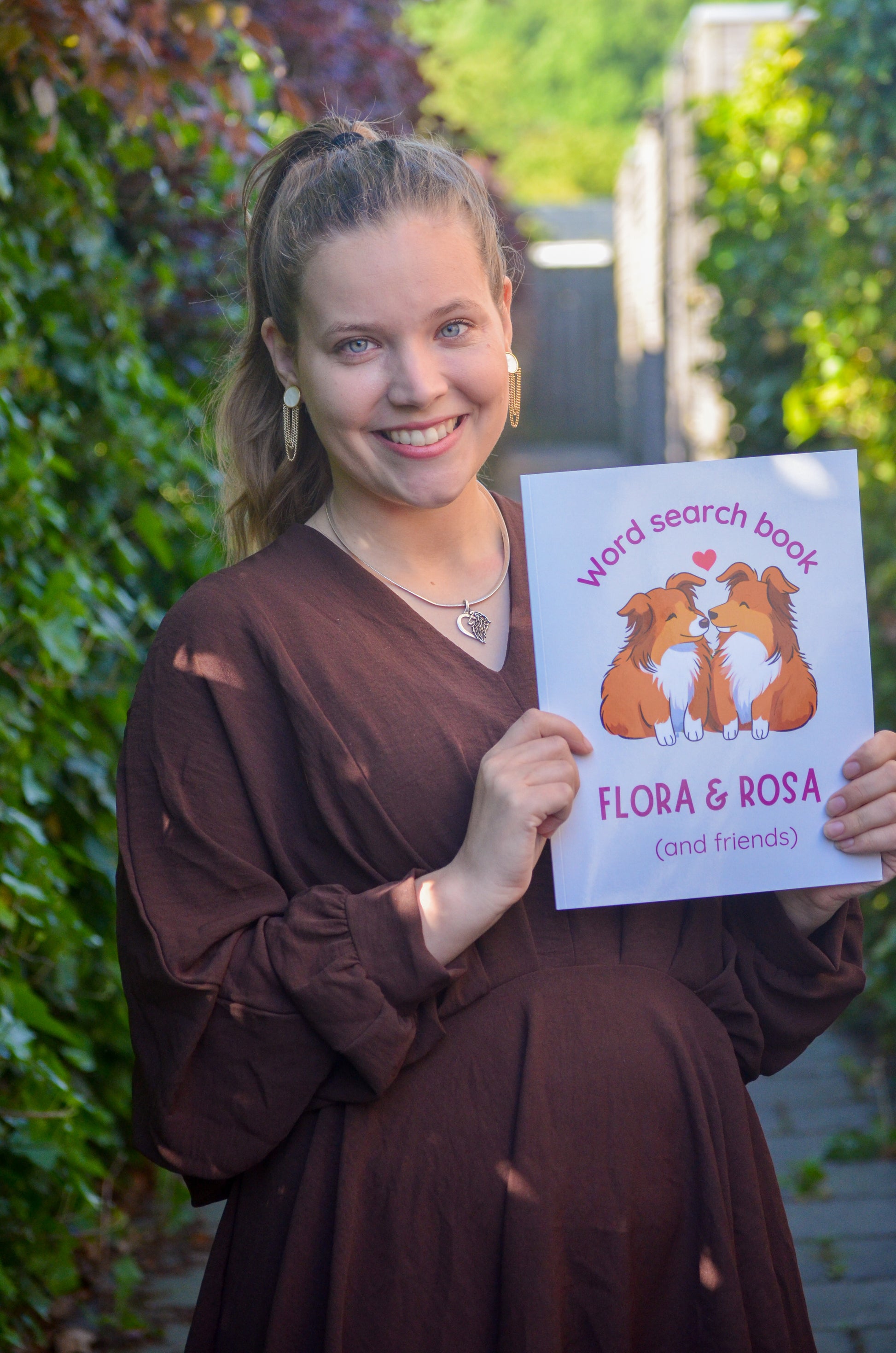 Flora & Rosa (and friends) Word Search Book - Sheltie Connect
