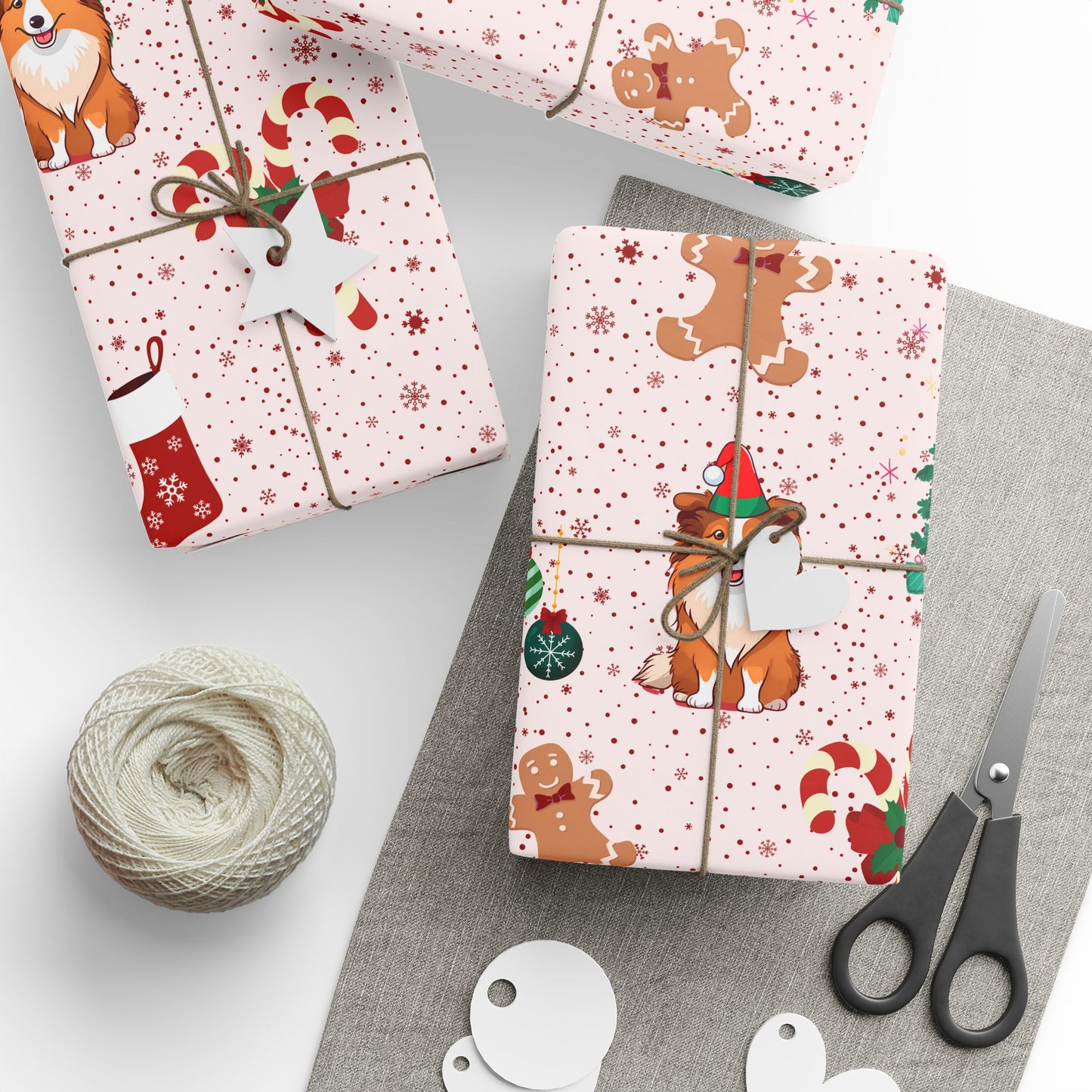 Sable Christmas Wrapping Paper