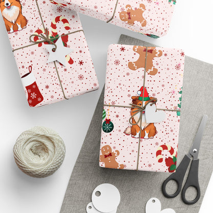 Sable Christmas Wrapping Paper