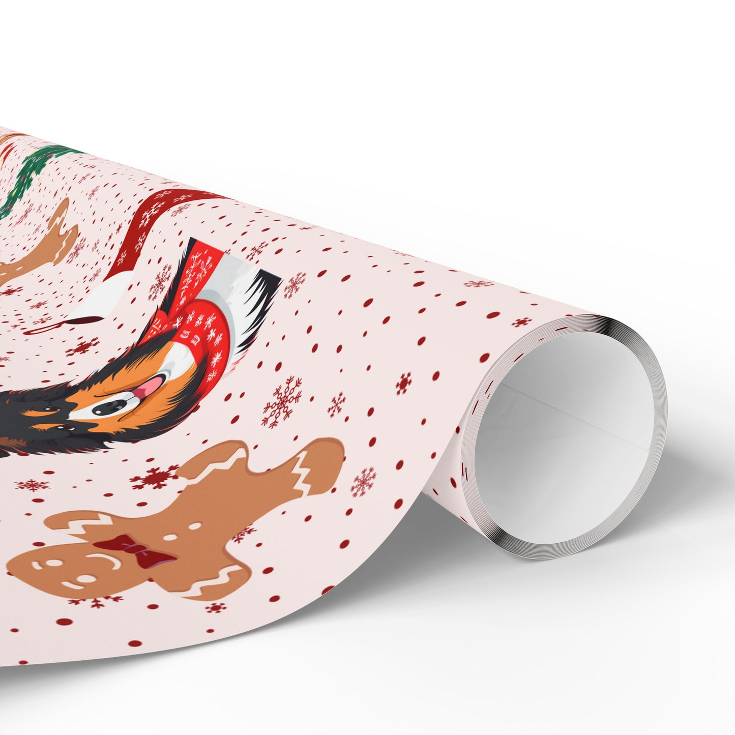 Tricolor Christmas Wrapping Papers