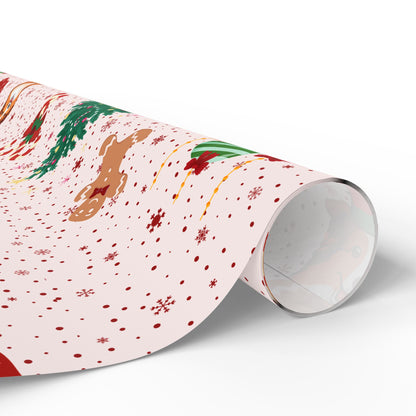 Sable Christmas Wrapping Paper