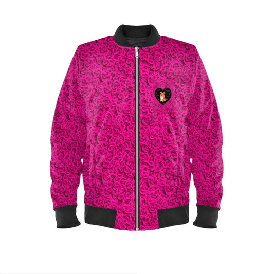 Woman Bomber jacket Rosa - Sheltie Connect