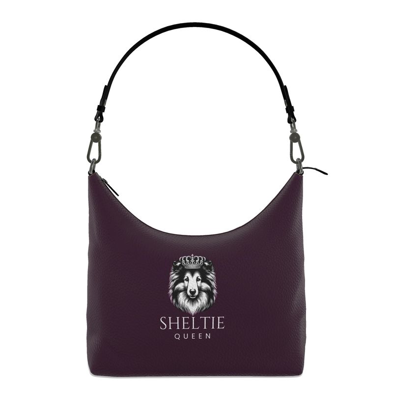 Square Hobo Bag Sheltie Queen - Sheltie Connect