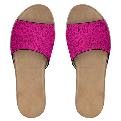 Woman Leather slippers Rosa - Sheltie Connect