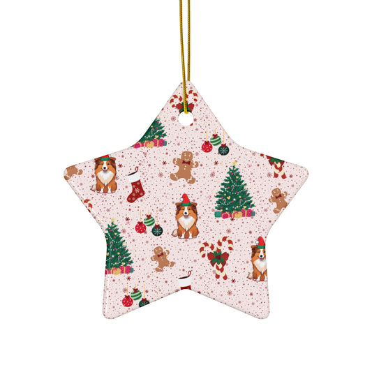 Sable Ceramic Ornament - 4 shapes