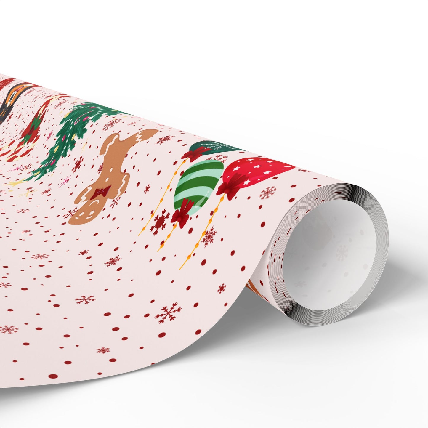 Tricolor Christmas Wrapping Papers