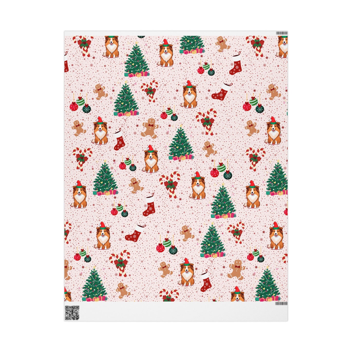 Sable Christmas Wrapping Paper