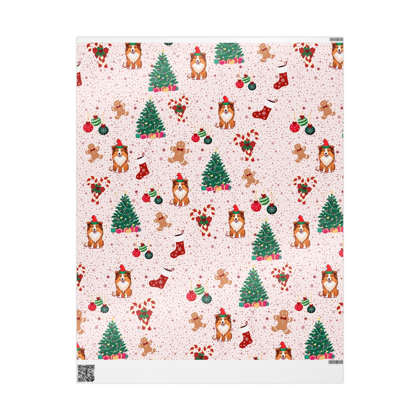 Sable Christmas Wrapping Paper