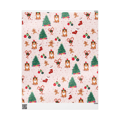 Sable Christmas Wrapping Paper