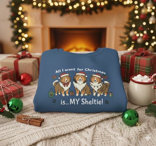 Unisex Sweatshirt Christmas three Sable
