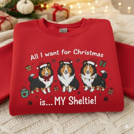 Unisex Sweatshirt Christmas Three Tricolor