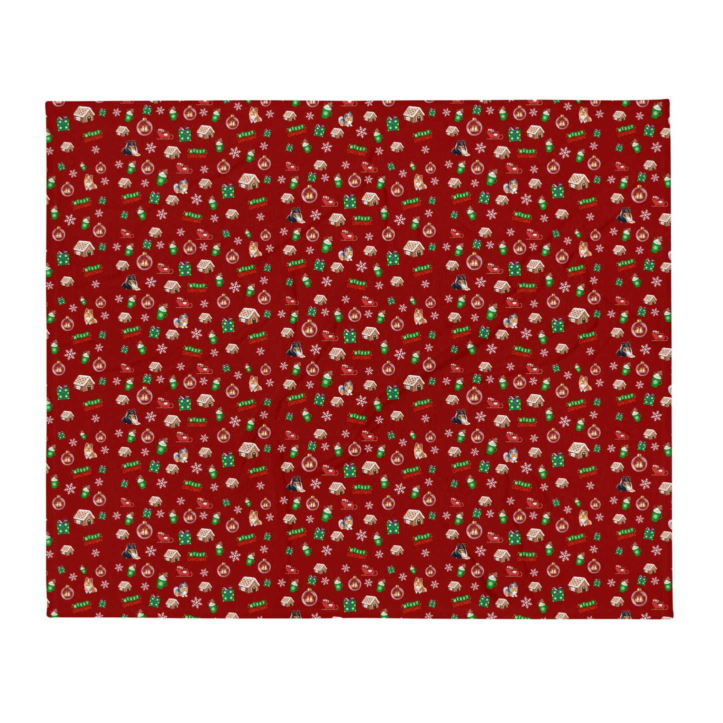 Christmas Blanket Red