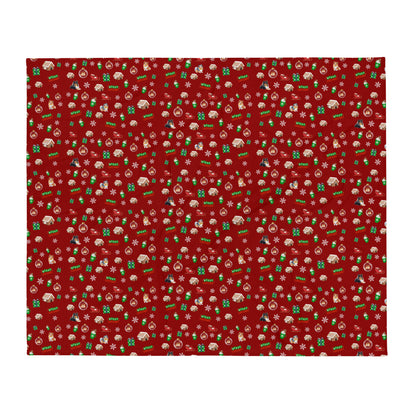 Christmas Blanket Red