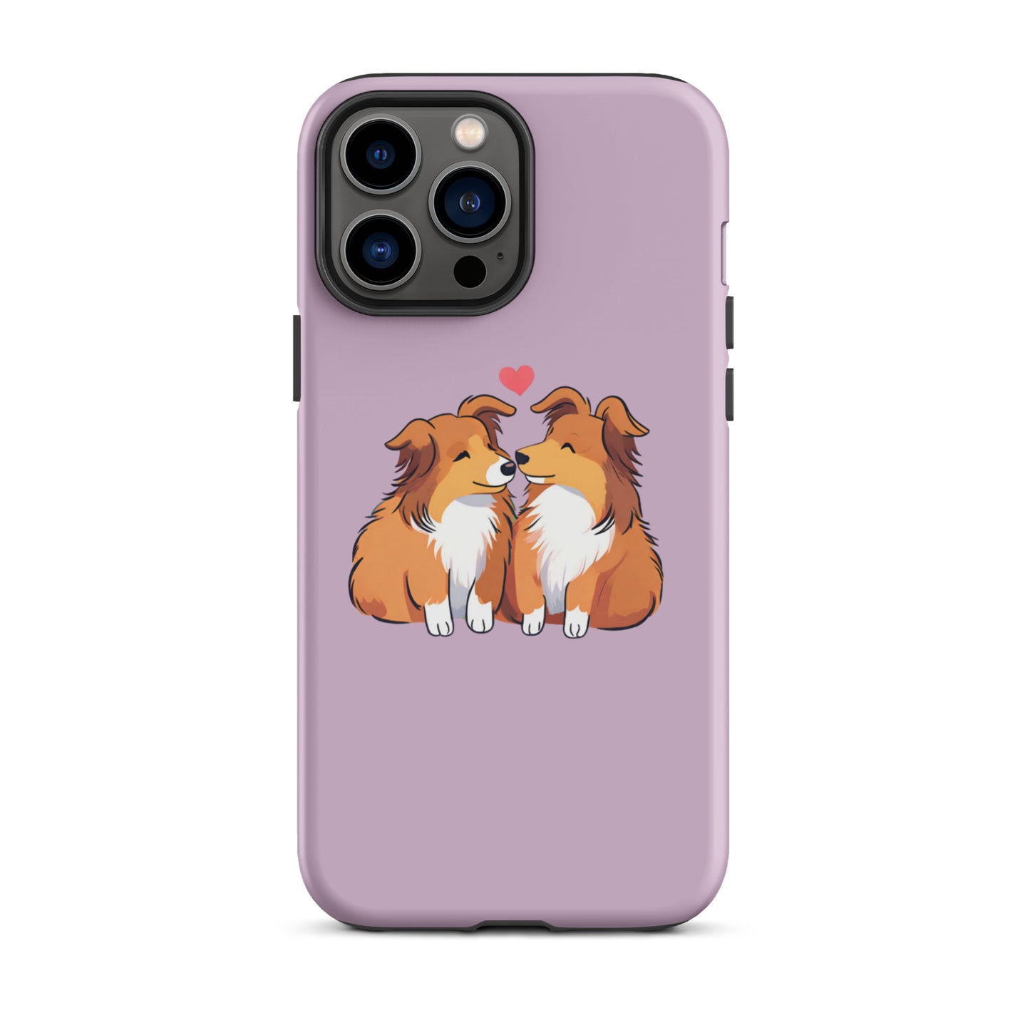 Tough Case for iPhone® Flora & Rosa - Sheltie Connect