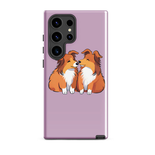 Tough case for Samsung® Flora & Rosa - Sheltie Connect