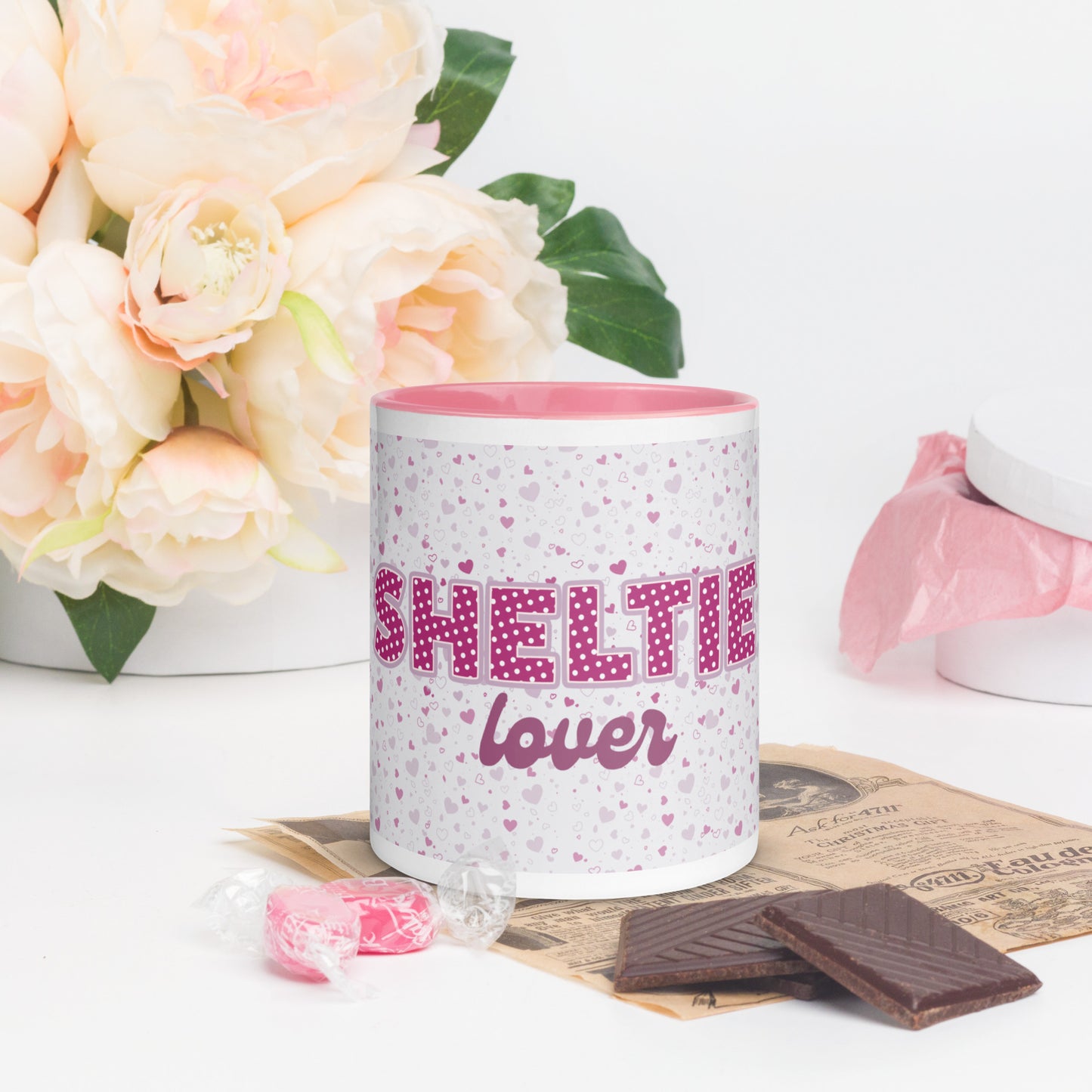 Mug Sheltie Lover Pink