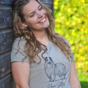 T-Shirt I love shelties