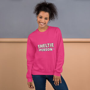 Sheltie Person Sweatshirt