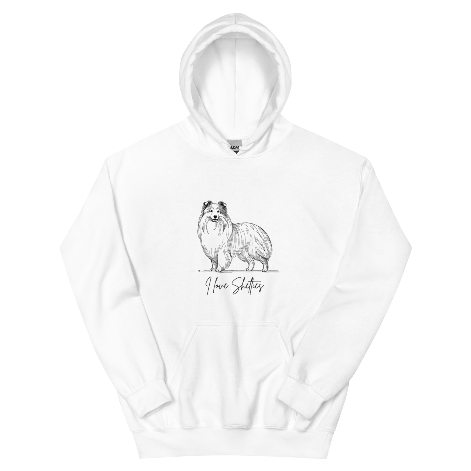 Hoodie I love shelties - Image 15