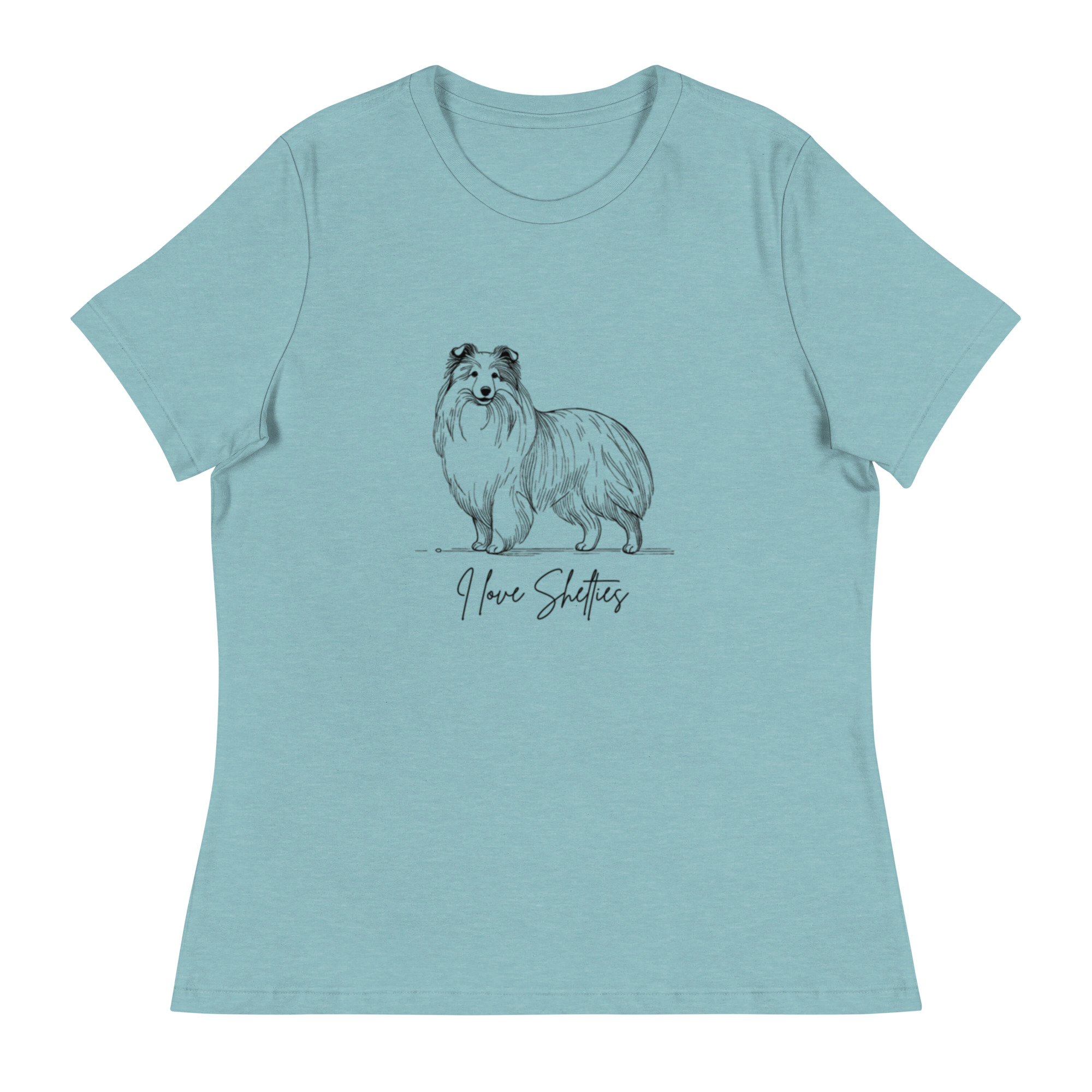 T-Shirt I love shelties - Image 7