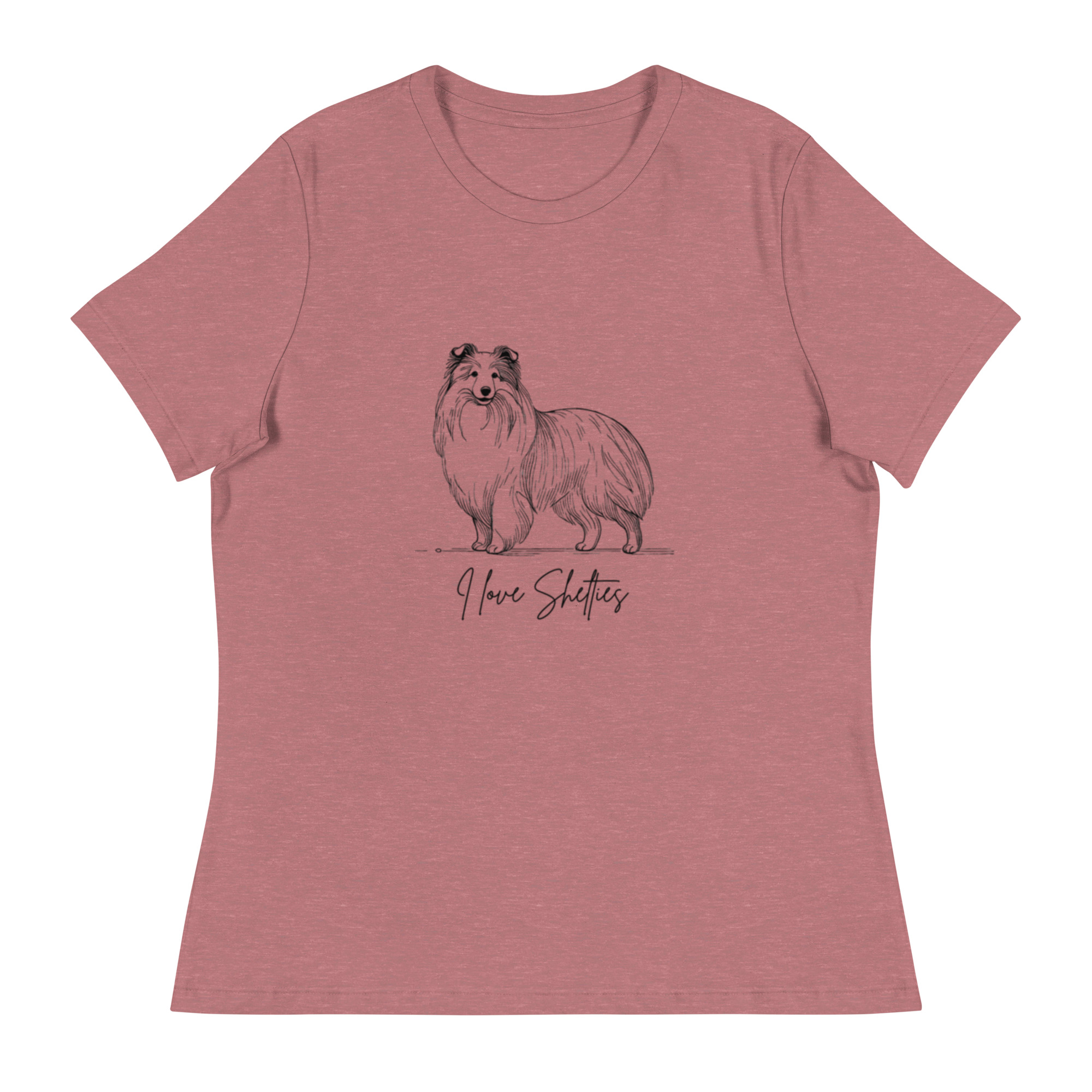 T-Shirt I love shelties - Image 3