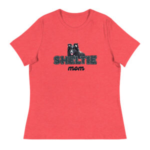 T-Shirt Sheltie Mom Bi Black