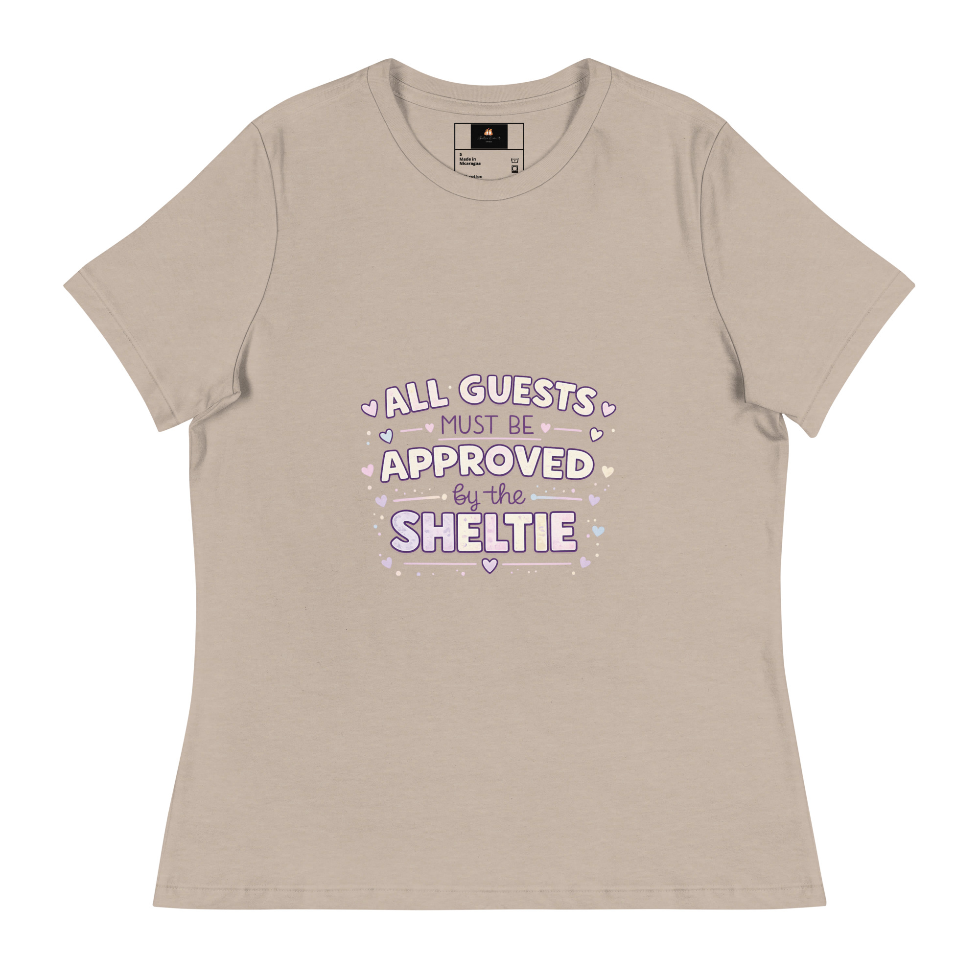 T-Shirt All guests must be approved by the sheltie - Image 8