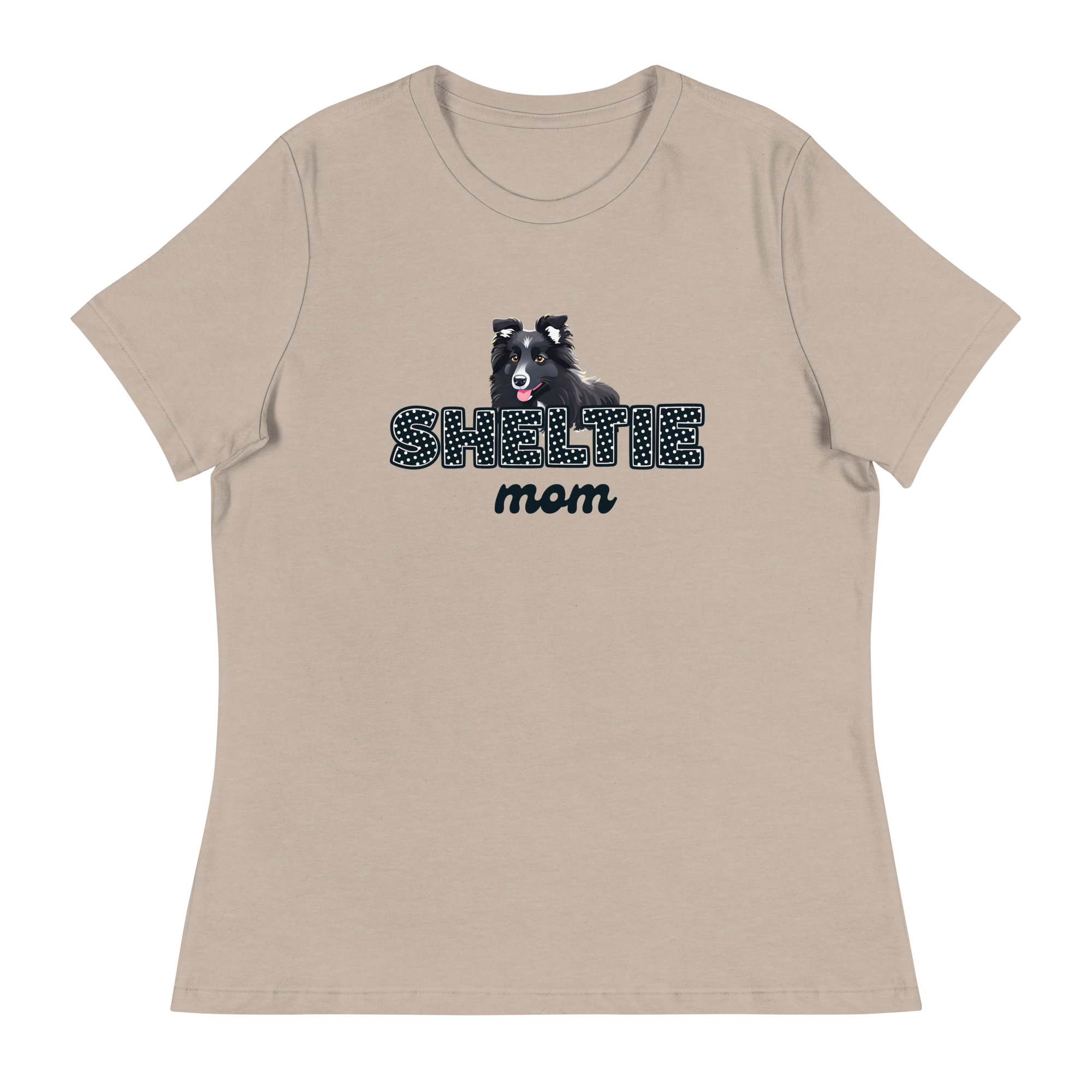 T-Shirt Sheltie Mom Bi Black - Image 11