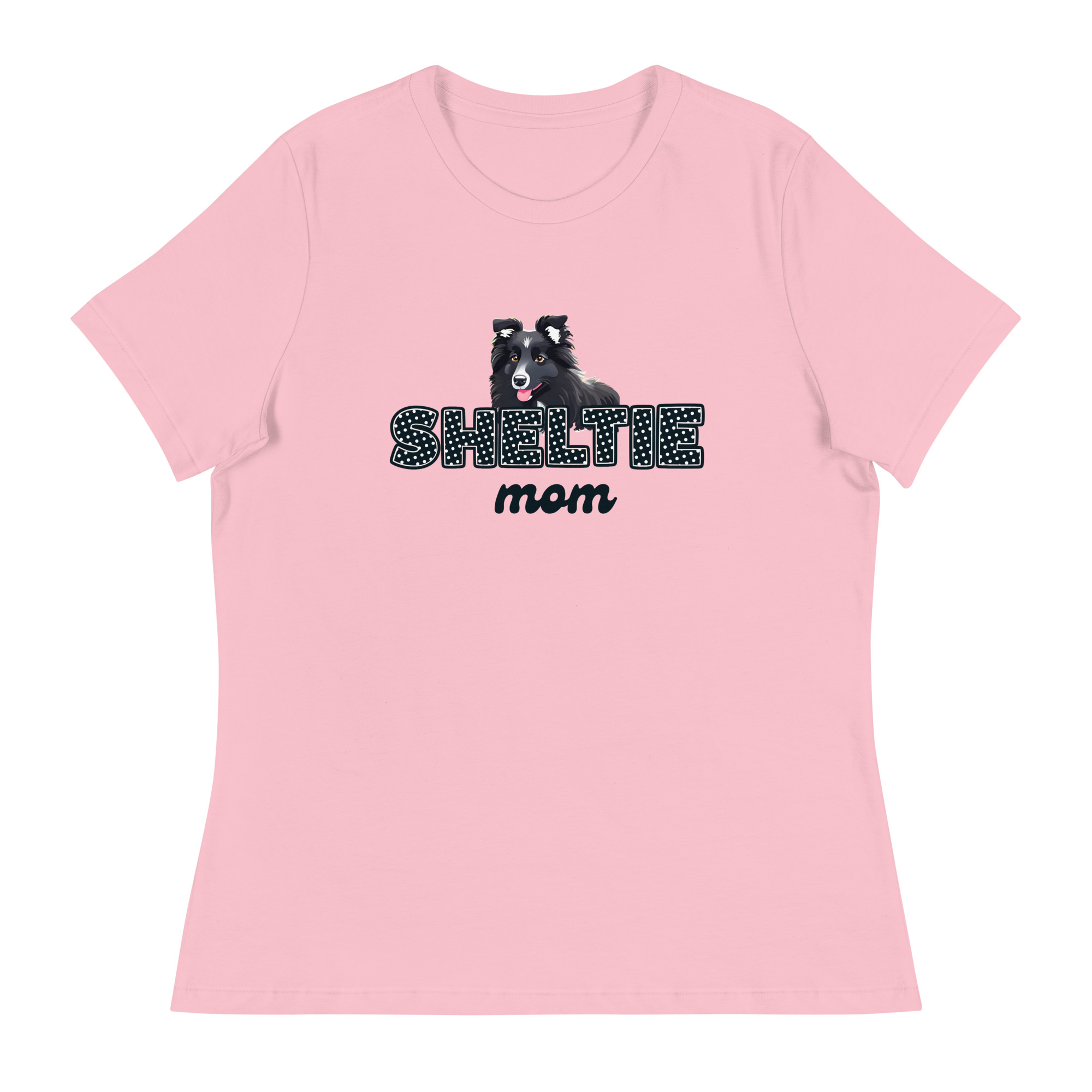 T-Shirt Sheltie Mom Bi Black - Image 13