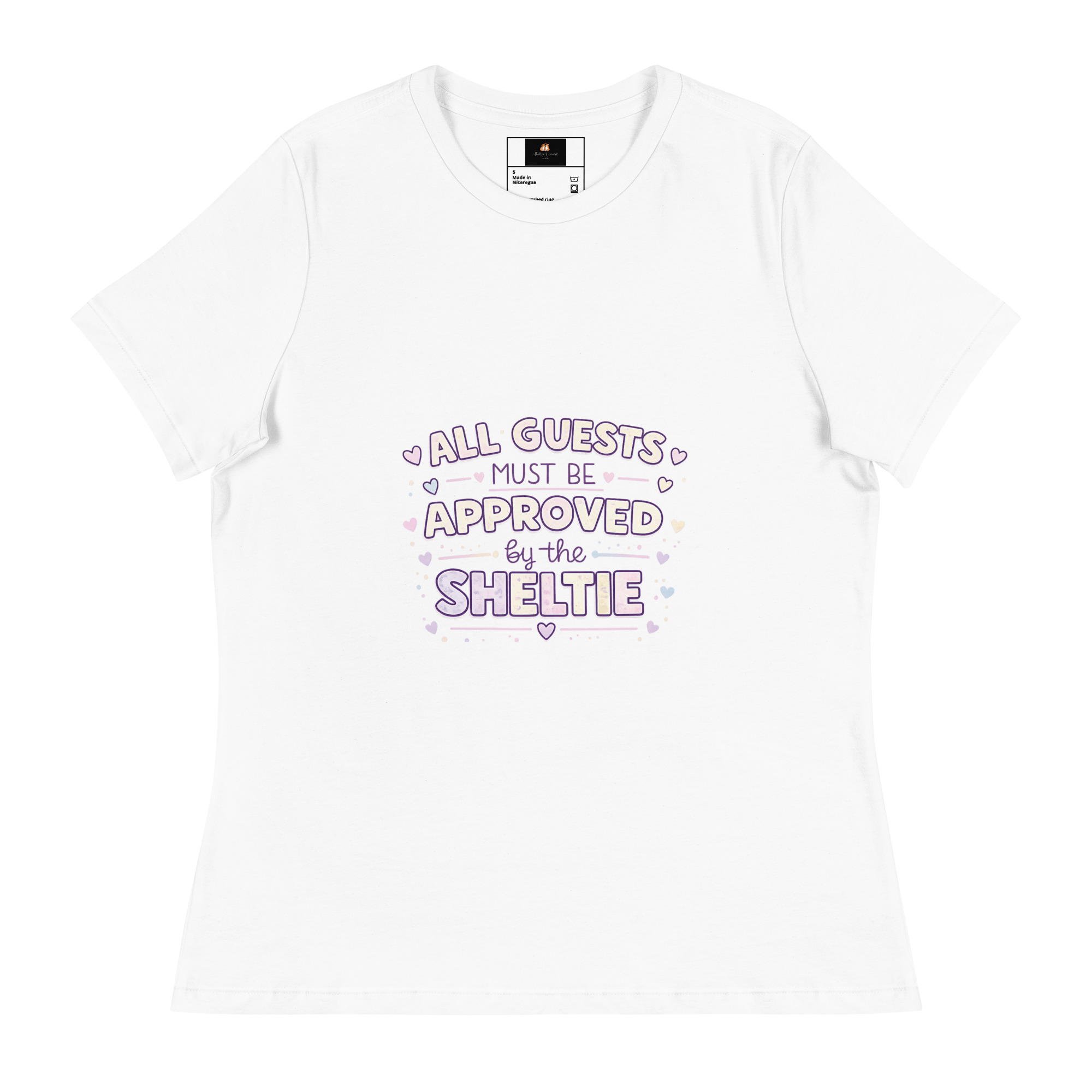 T-Shirt All guests must be approved by the sheltie - Image 12