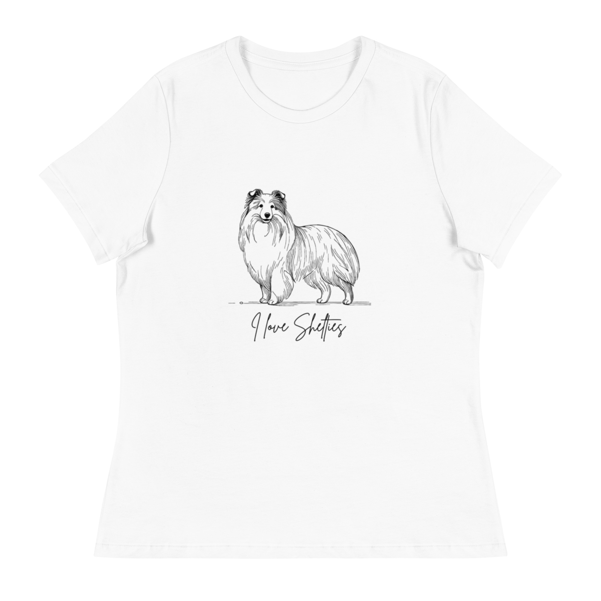 T-Shirt I love shelties - Image 15